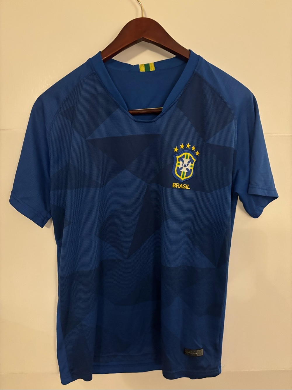 Brazil CBF Soccer Jersey - Blue